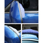 1 Pair 3R-2156 Universal Car Rearview Mirror Rain Blades Mirror Eyebrow Rain Cover (Transparent)
