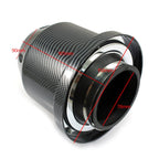 XH-UN005 Car Universal Modified High Flow Mushroom Head Style Intake Filter for 76mm Air Filter, XH-UN005(Carbon Fiber Black), XH-UN005(Blue), XH-UN005(Red), XH-UN005(Silver)