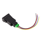 TS-18 Car Fog Light On-Off Button Switch with Cable for Hyundai Accent, For Hyundai Accent