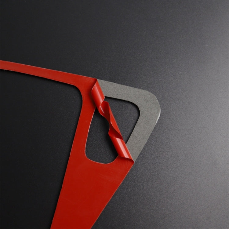 Drei-Farben-Kohlefaser-Auto-Rechtslenker-Schalttafel Zieraufkleber für BMW E90 / E92 2005-2012