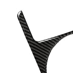 Car Carbon Fiber Gear Shift Panel Decorative Sticker for Audi TT 8n 8J MK123 TTRS 2008-2014, Left Drive, Gear Shift Panel
