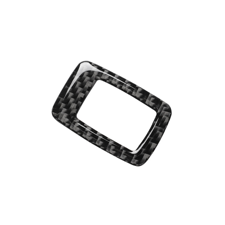 4 in 1 Auto Kohlefaser Dreifarbiges Fensterheber-Schalterblenden-Dekorationsaufkleber für BMW 2008-2013 X5 E70 / 2009-2014 X6 E71, Hochkonfiguration Linkslenker, Fensterheber-Schalterblende (Dreifarbig)