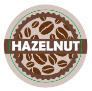 Almond Milk Coffee Shop Barista Labels 20mm 1000 labels per rolls
