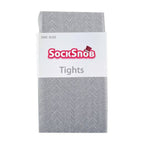 1 Pack Ladies Shiny Tights with Chevron Pattern