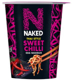 5 x Naked Noodle Sweet Chilli Noodle Pot 75Gm