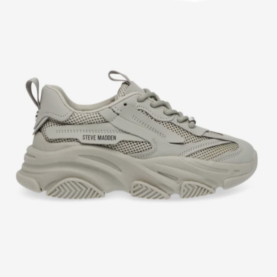 UK 5.5 Steve Madden Possession-E White Chunky Women’s Trainers – EU 39