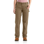 Carhartt 102080 Womens Rugged Flex Loose Fit Canvas Work Trouser Pant