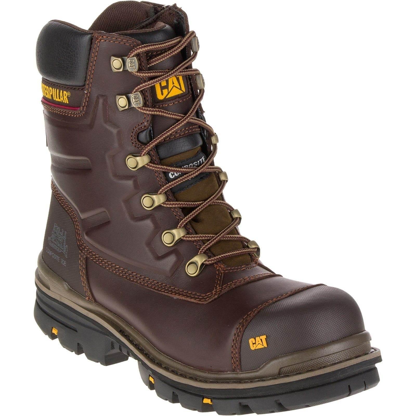 Caterpillar CAT Premier High Leg Side Zip Combat Safety Work Boot