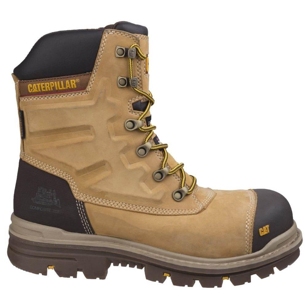 Caterpillar CAT Premier High Leg Side Zip Combat Safety Work Boot