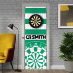 Celtic Retro - 1988 Home - Personalised Darts Wall Banner - Two Sizes [COLLECTIVE]