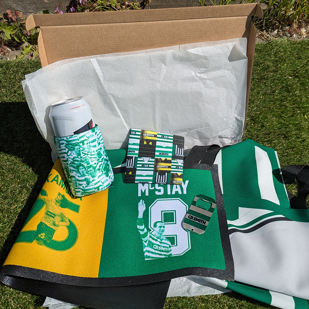 Celtic Football Father's Day Gift Box | Retro Man Cave Set