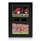 Cesc Fàbregas Signed Arsenal Plaque Iconic Frame.