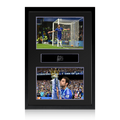 Cesc Fàbregas Signed Chelsea Plaque Iconic Frame