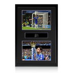Cesc Fàbregas Signed Chelsea Plaque Iconic Frame