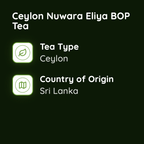 Ceylon Nuwara Eliya BOP Tea