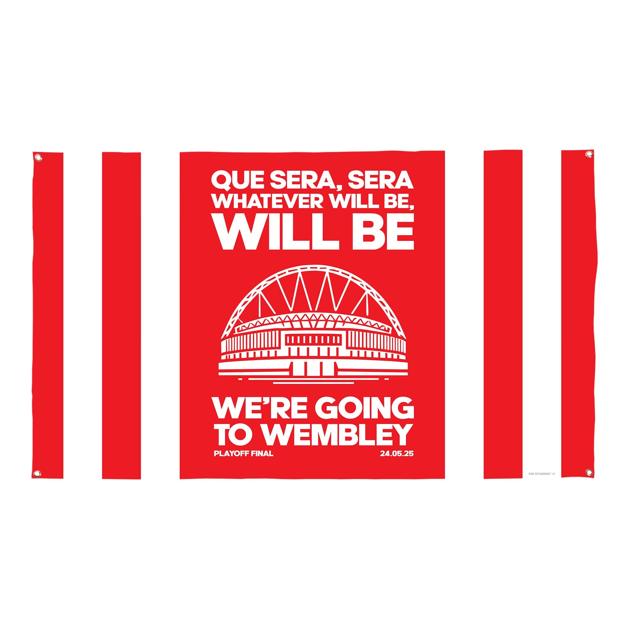 Sheffield - Que Sera, Sera - Playoff Final - Banner - Two Sizes