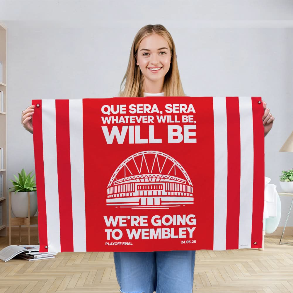 Sheffield - Que Sera, Sera - Playoff Final - Banner - Two Sizes