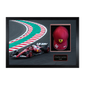 Charles Leclerc Signed Ferrari F1 Cap Iconic Frame (ACG Cert)