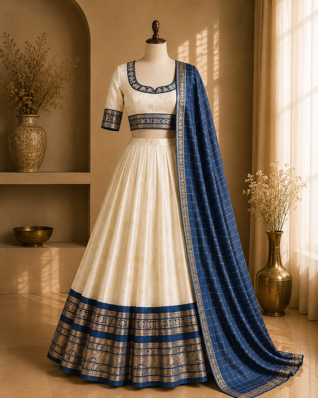 Onam Amritha Kerala Half Saree Set