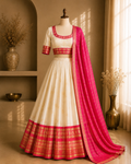 Onam Manjari Kerala Half Saree Set