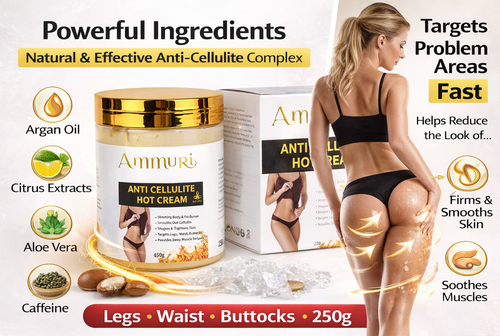 Ammuri Natural Firming Hot Cream - Anti-Cellulite