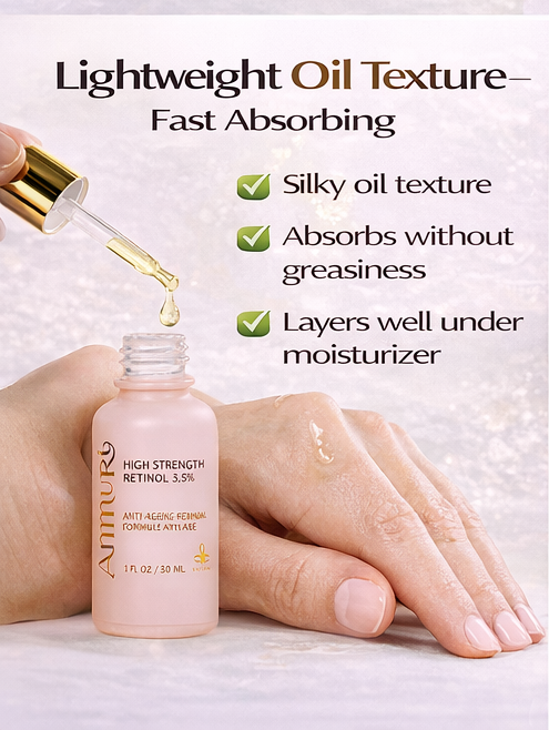 Ammuri Retinol 3.5% High Strength Serum | Anti-Ageing Face Serum