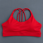 Solid Color soft high strength Women Fitness Bra Tight Sport Top Comprehensive Training Gym Yoga Underwear  Tight With Chest Pad