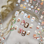 Hello Claws | Christmas Kitty Nail Deco Sticker