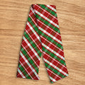 Christmas Tartan - Soft Fleece Christmas scarf