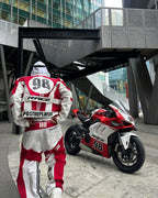 Racing Style Jacket Set