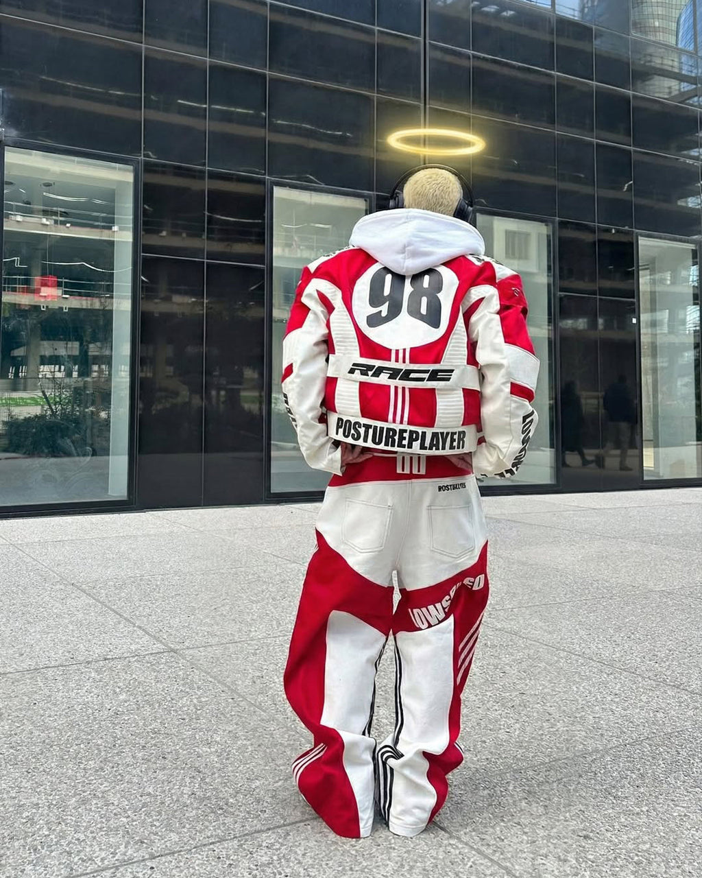 Racing Style Jacket Set