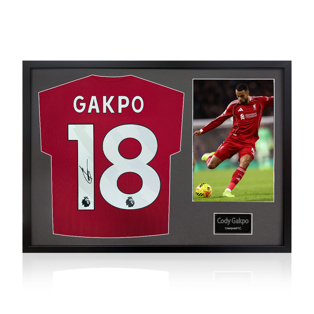 Cody Gakpo Signed Shirt Classic Frame (ACG Cert)