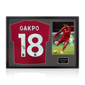 Cody Gakpo Signed Shirt Classic Frame (ACG Cert)