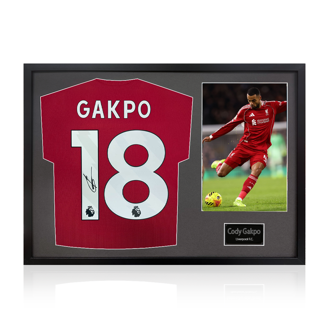 Cody Gakpo Signed Shirt Classic Frame (ACG Cert)