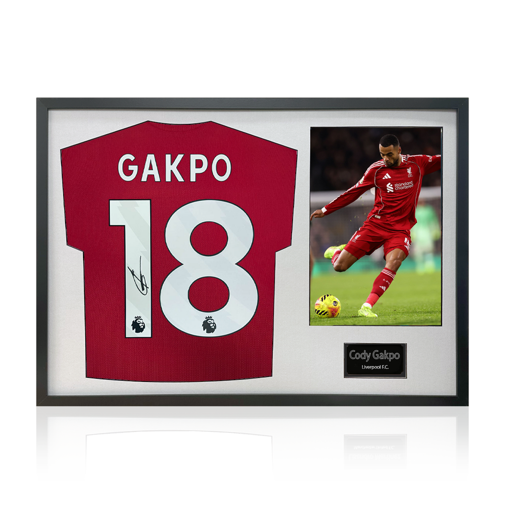 Cody Gakpo Signed Shirt Classic Frame (ACG Cert)
