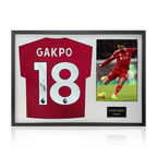 Cody Gakpo Signed Shirt Classic Frame (ACG Cert)