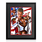 Cody Rhodes Signed Image Deluxe Mount Frame (JSA)