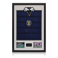 Colin Hendry Signed Scotland 1998 Shirt Premium Frame.