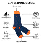 Penguin Bamboo Socks (Comfort Cuff)