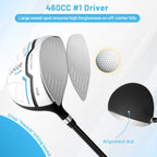Men's Complete Golf Clubs and Bag Set Right Handed-Blue