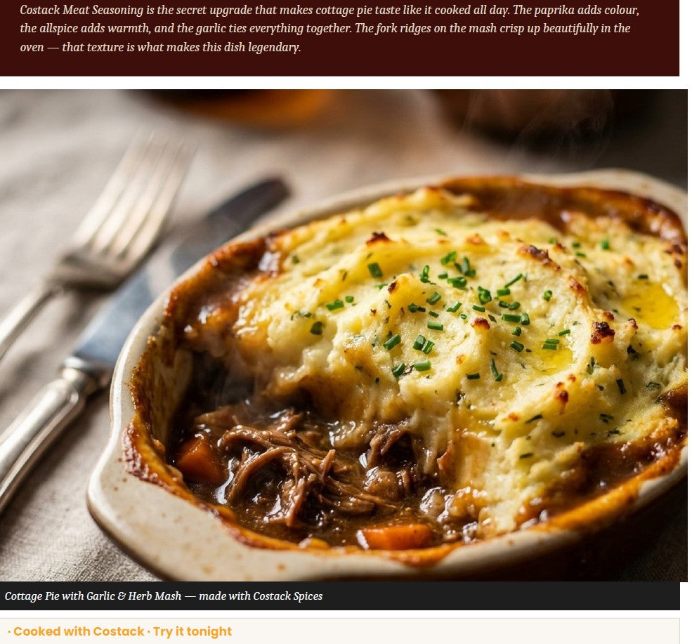 The Costack Flavour Bible eBook: 41 Recipes Using Costack Seasonings