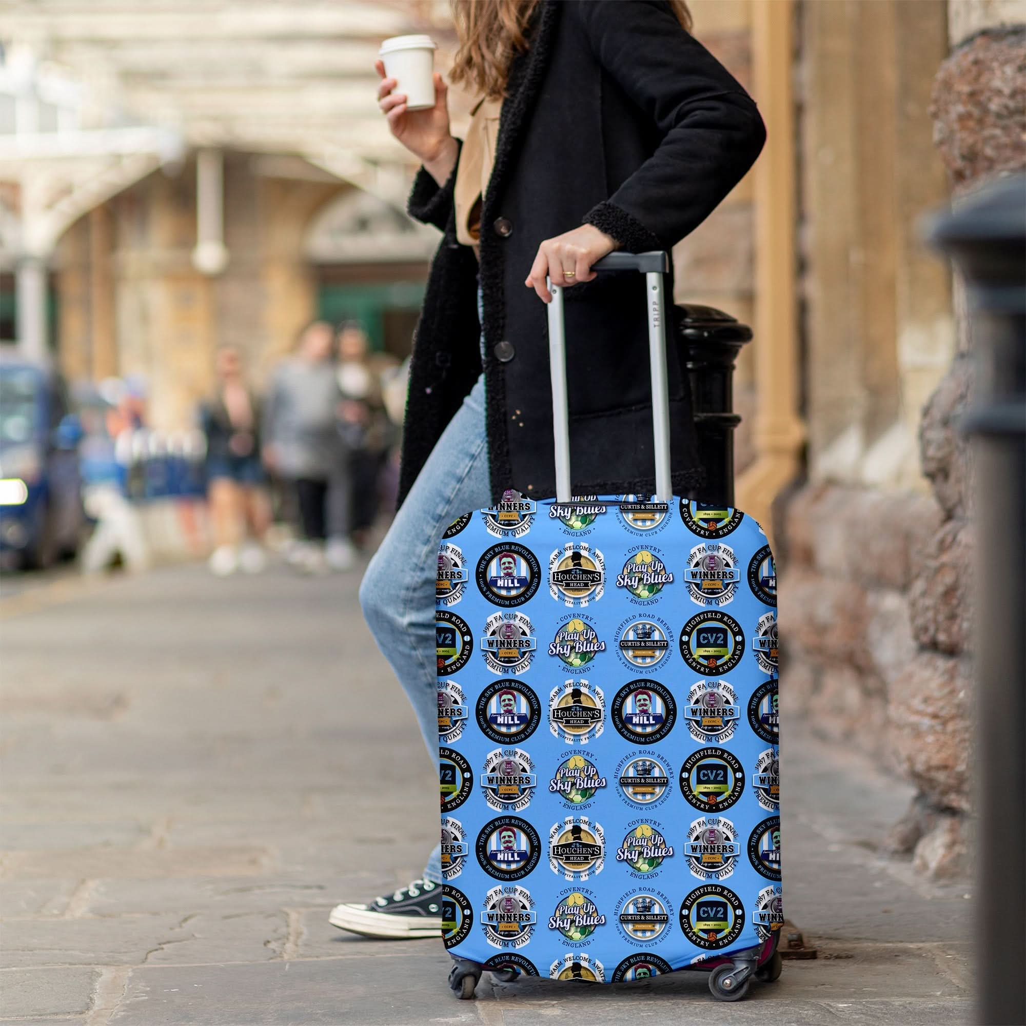 Coventry - Football Legends - Luggage Cover - 3 Sizes