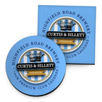 Coventry Curtis Sillett - Football Coaster - Square Or Circle
