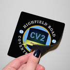 Coventry Highfield - Football Coaster - Square Or Circle