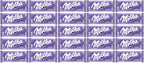 25 x Milka Alpine Milk Large Bar - 90GM