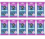 10 x Noisy Snacks Crunchy Broad Beans Pulled Pork - 25g