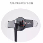 Universal Mount Tripod Floor Stand Tablet Holder for iPad, and 7 - 12 inch Tablet and Laptop