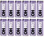 12 x OHMG Blackcurrant & Vitamin C  Sparkling Water - 330ml