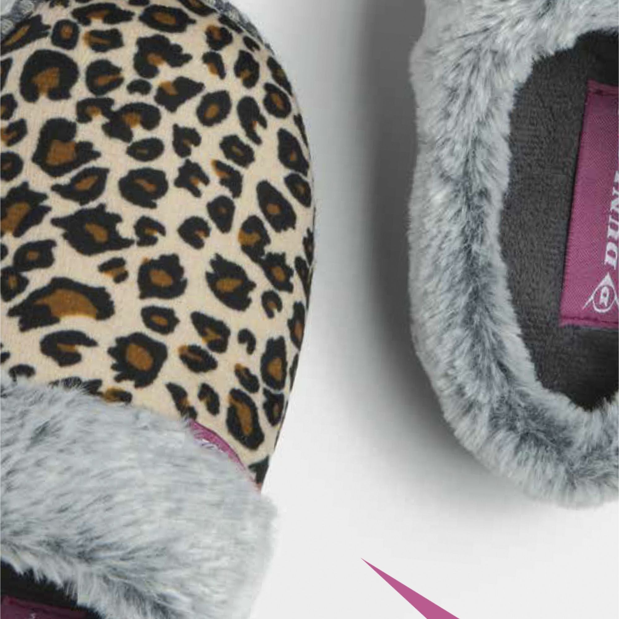 Ladies Cosy Memory Foam Open Back Knitted Slippers (6 Sizes)
