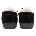 Mens Real Suede Leather Fleece Lined Slippers (6 Sizes)
